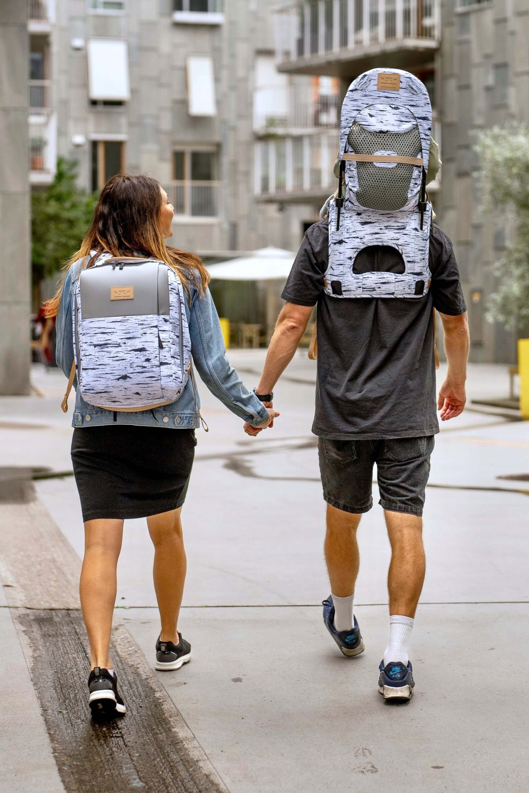 Mochila de Ombro G5 + Guarda Sol Integrável + Mochila Hero