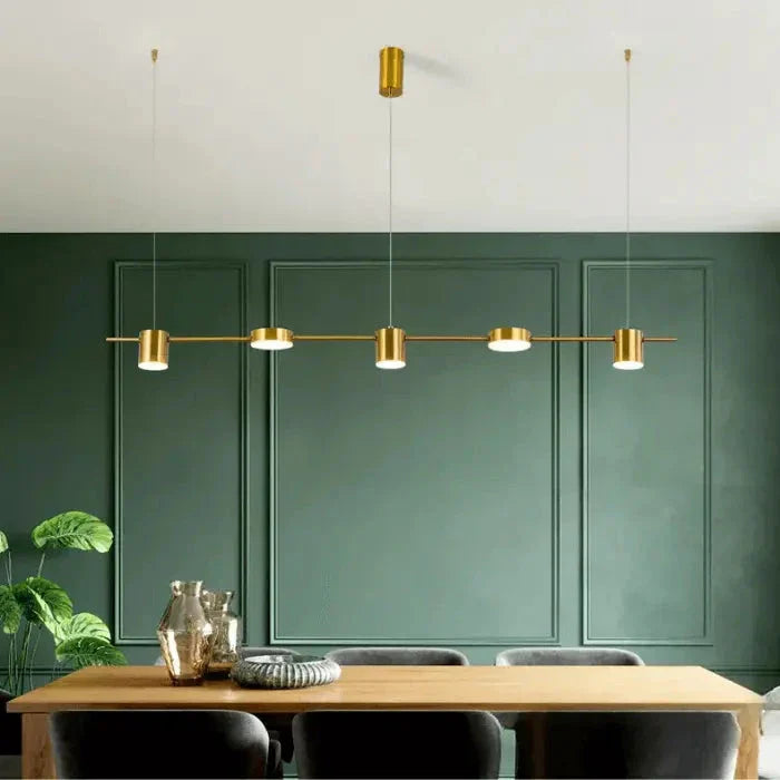 Luminária de Teto Pendente Urban Elegance com 5 Lâmpadas - eFlix