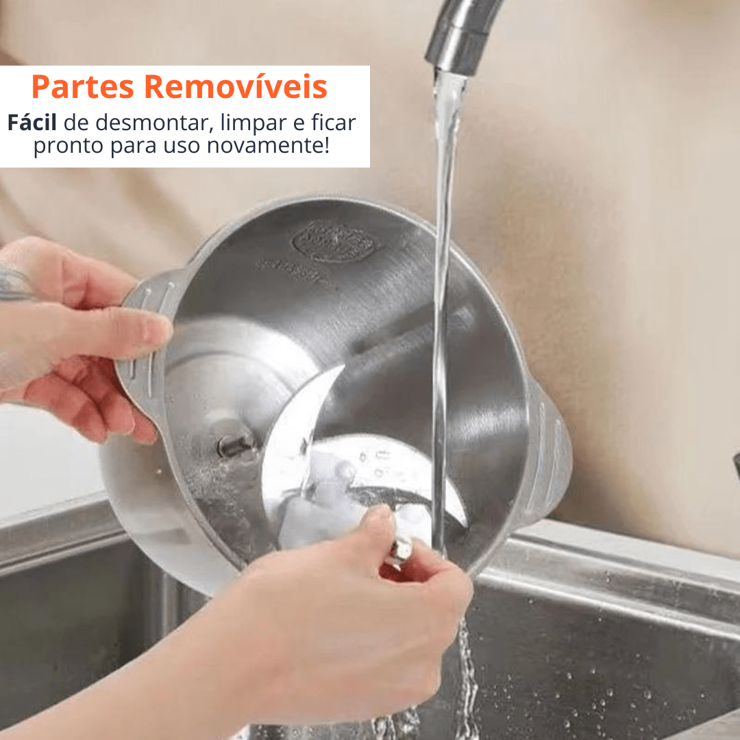 Triturador e Moedor Profissional de Alimentos em Inox - UltraMixer