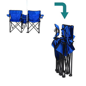 Cadeira Dobrável Dupla | Comfort Duo Premium