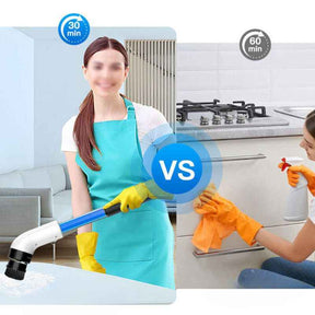 Escovão Elétrico para Limpeza Multiuso 7 em 1 - eFlix
