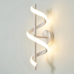 Luminária Arandela de LED para Parede Minimalista - Espiral Lines