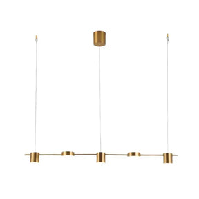 Luminária de Teto Pendente Urban Elegance com 5 Lâmpadas - eFlix