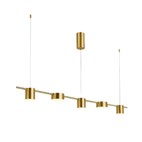 Luminária de Teto Pendente Urban Elegance com 5 Lâmpadas - eFlix