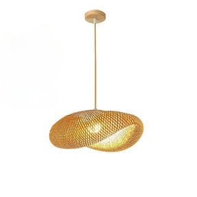 Lustre Pendente de Bambu - Quancim Lux