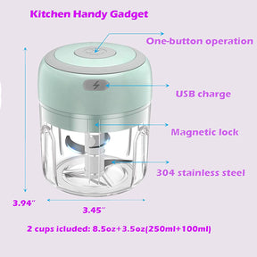 Mini Porcessador Elétrico - Multiuso Automático