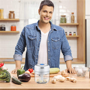 Mini Porcessador Elétrico - Multiuso Automático