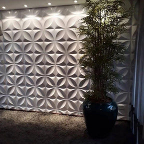 Placas 3d Primavera Adesiva 3M - Papel de Parede Geométrico