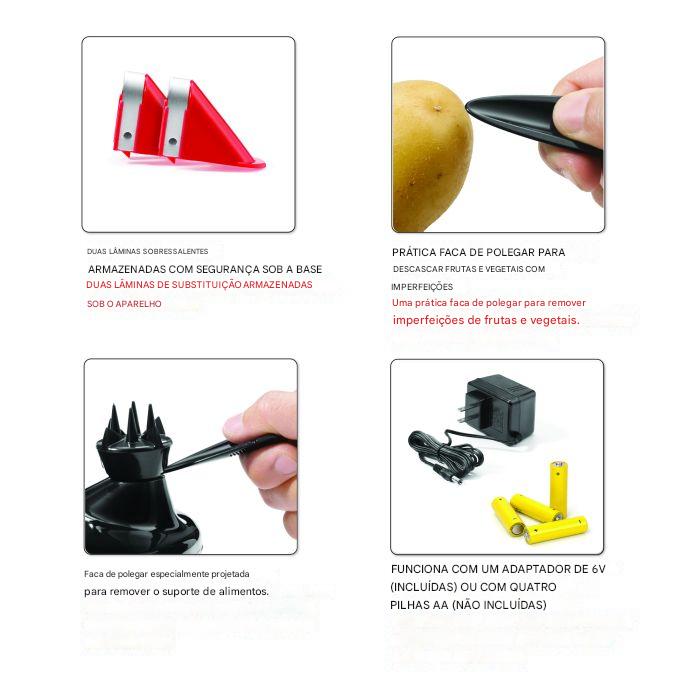 Rotato Express - Maquina de Descascar Multiuso Automatica